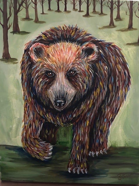 Paint Party Bear