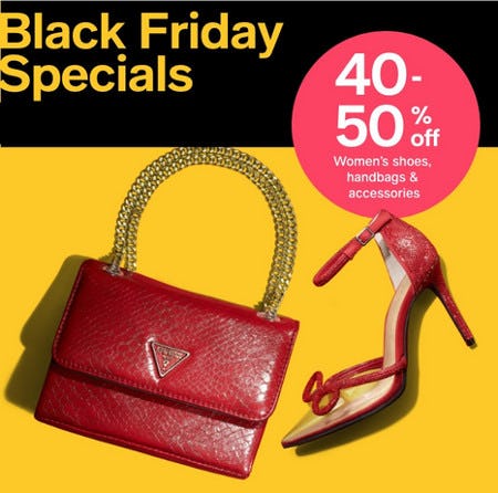 40-50% Off Women's Shoes, Handbags and Accessories from macy's