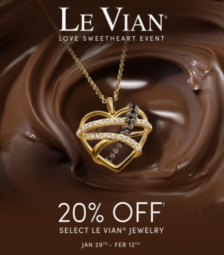 20% Off Select Le Vian Jewelry from Jared Galleria of Jewelry