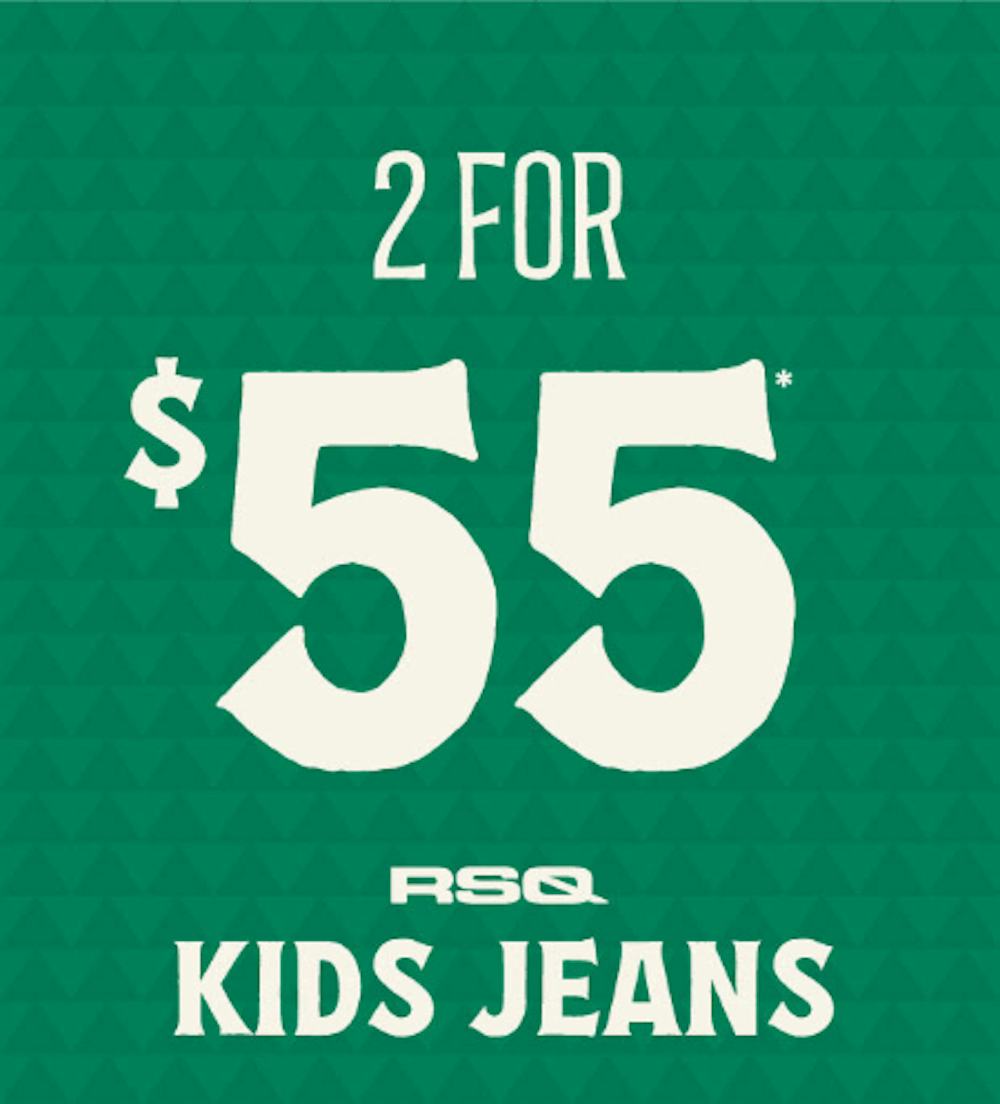 2 For $55 RSQ Kids Jeans