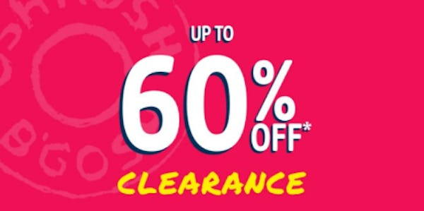 Up to 60% Off Clearance