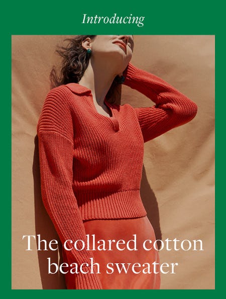 Meet Our New Beach Sweater for Now and Later from J.Crew-on-the-island