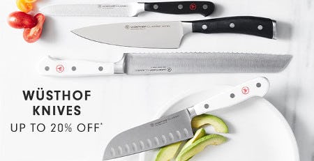 Wüsthof Knives Up to 20% Off from Williams-Sonoma