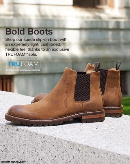 Bold Boots at Johnston \u0026 Murphy 