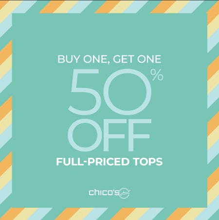 Buy One Get One 50% Off Tops