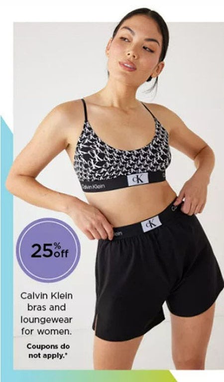 Stonewood Center | Sales | KOHL'S - 25% Off Calvin Klein Bras and  Loungewear for Women