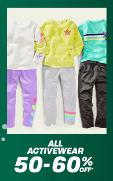 All Activewear 50-60% Off