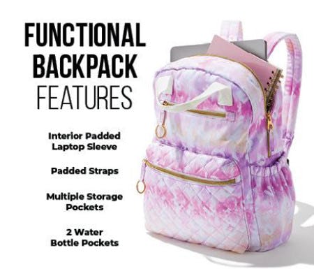 Functional Backpack from Claire's