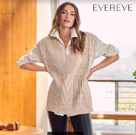 Sweater Vests That Add Chic Texture to Any Look from Evereve