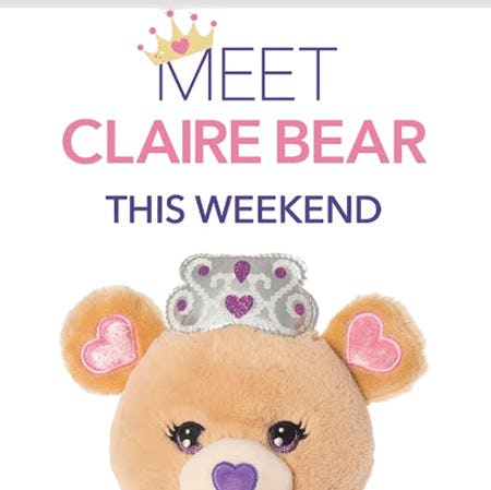 Meet Claire Bear from Claire's