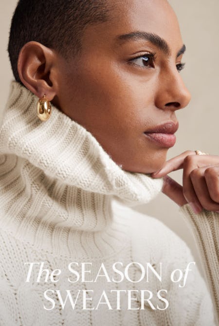 Sweaters to Celebrate the Season from Banana Republic