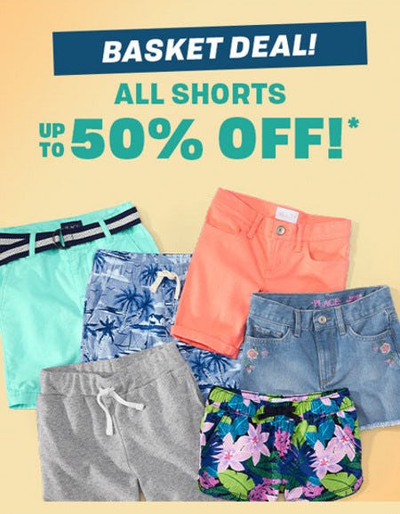 All Shorts Up to 50% Off