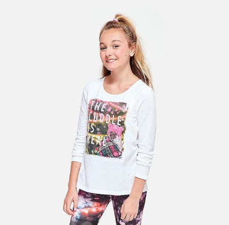 Flip Sequin Graphic Tee from Justice