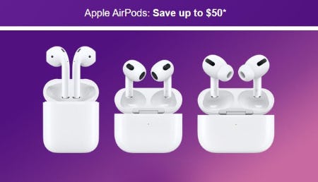 Apple AirPods: Save Up to $50 at Target 
