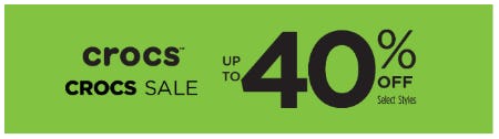 Crocs Sale: Up to 40% Off Select Styles from Rack Room Shoes