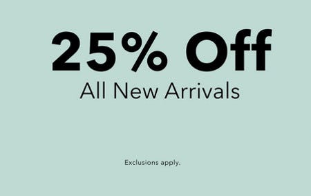 25% Off All New Arrivals from American Eagle Outfitters