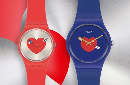 Almost time for Chinese Valentine’s Day from Swatch                                  