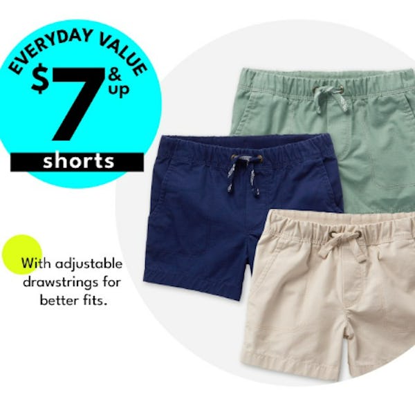 $7 & Up Shorts