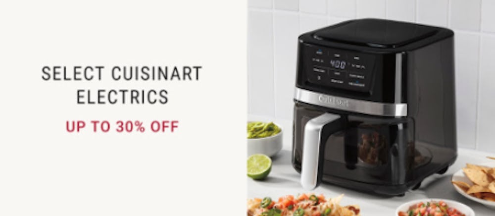 Up to 30% Off Select Cuisinart Electrics