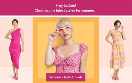 Women's New Arrivals from Target