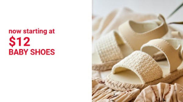 Starting at $12 Baby Shoes