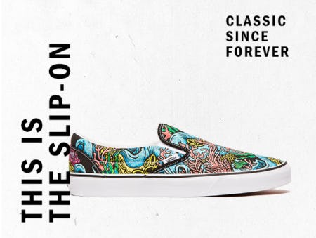 The Slip-On: Classic Since Forever from Vans