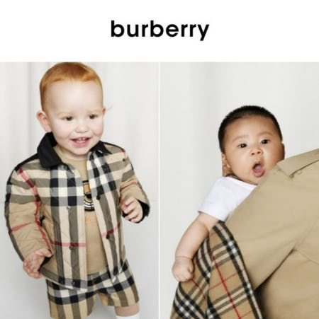 All New Burberry Kids from Bloomingdale's Home Furnishings