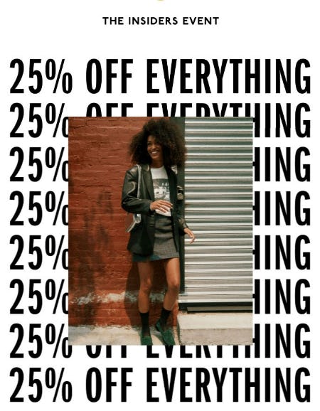 25% Off Everything from Madewell