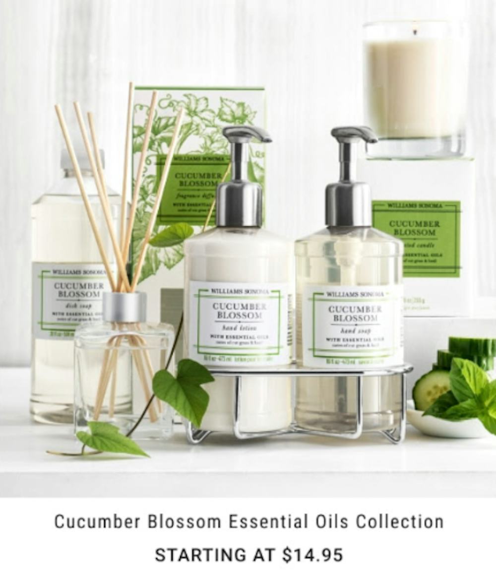 Starting at $14.95 Cucumber Blossom Essential Oils Collection