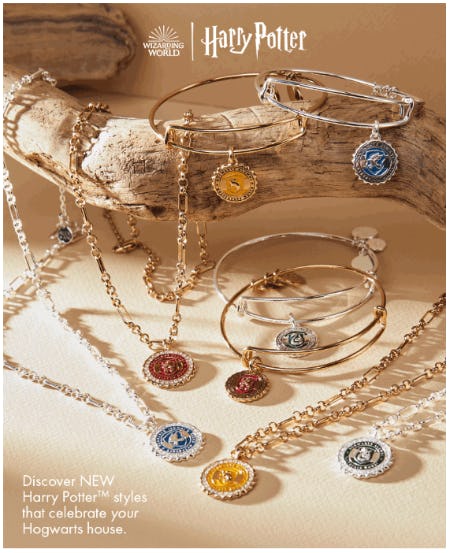 Introducing the Hogwarts House Collection from ALEX AND ANI