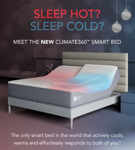 Meet the New Climate360 Smart Bed from Sleep Number                            