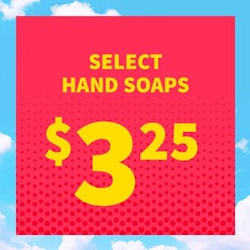 Select Hand Soaps $3.25