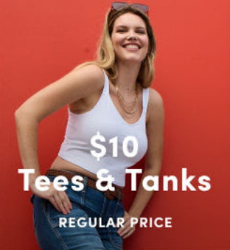 $10 Tees and Tanks from Torrid