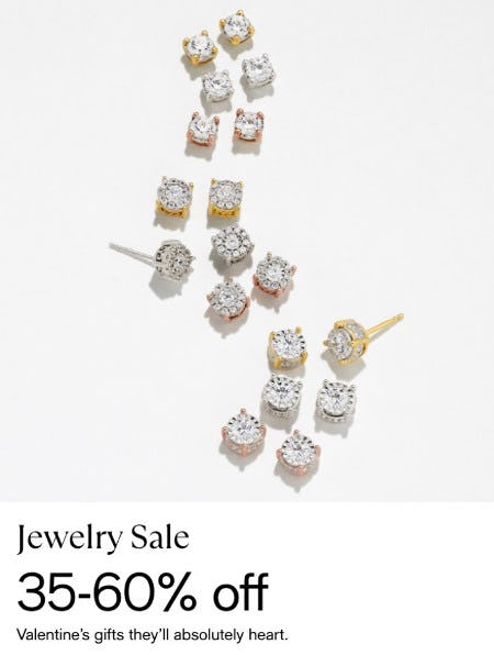 Jewelry Sale 35-60% Off