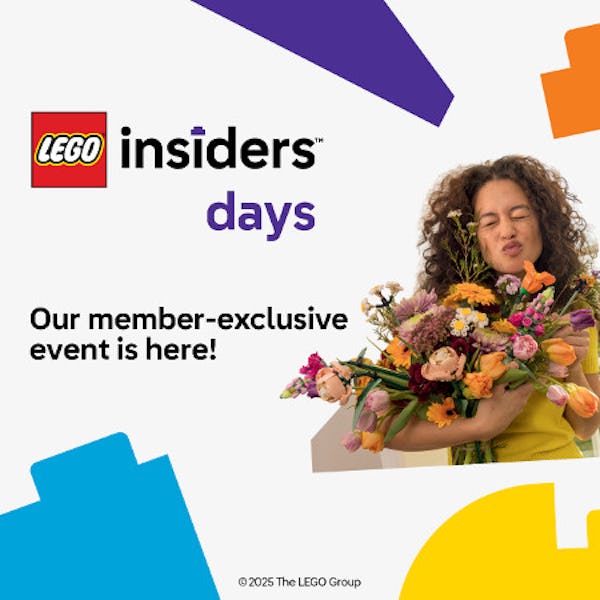 Ready for rewards? LEGO® Insiders’ Days are here!