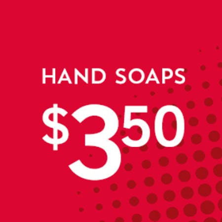$3.50 Hand Soaps from Bath & Body Works