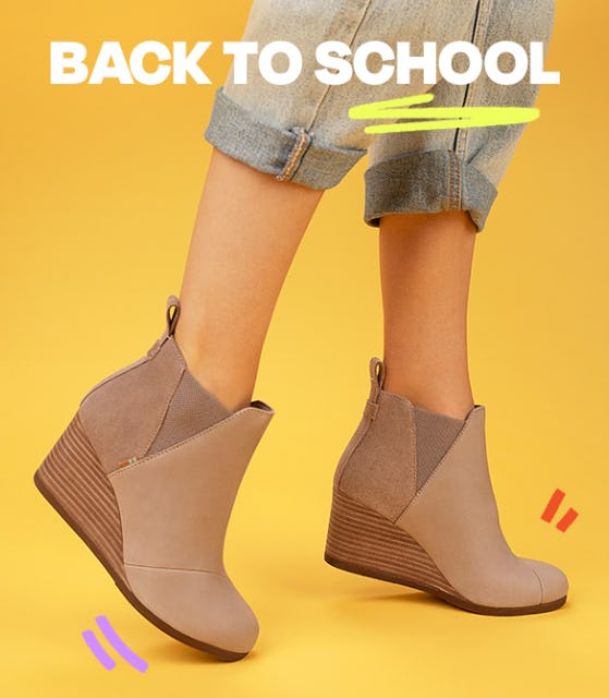 TOMS Has Back to School Shoes for the Whole Family!