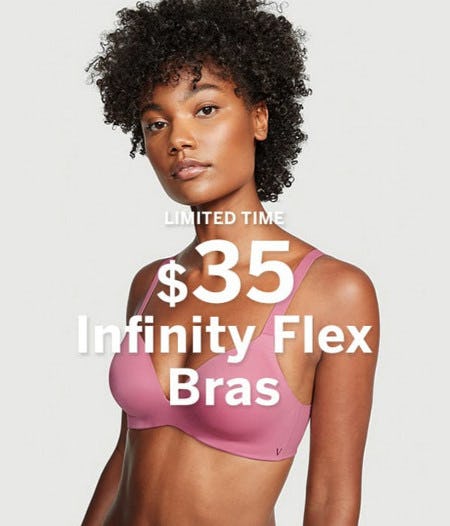 $35 Infinity Flex Bras from Victoria's Secret