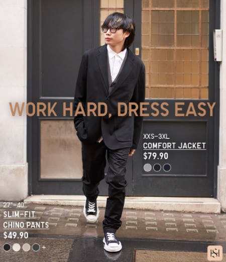 Give Your Workwear Wardrobe a Raise from Uniqlo