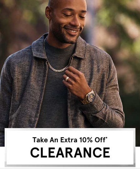 Take An Extra 10% Off Clearance from Kay Jewelers