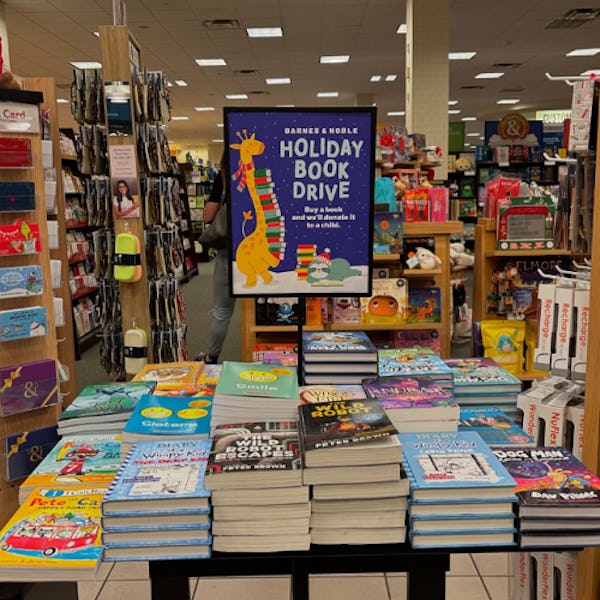 Barnes & Noble: Holiday Book Drive