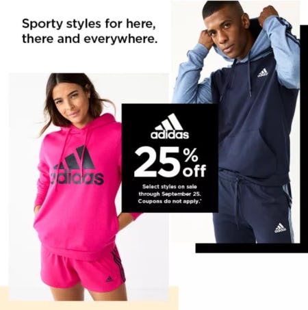 25% Off Adidas