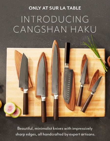Introducing Cangshan Haku from Sur La Table