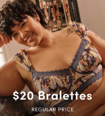 $20 Bralettes