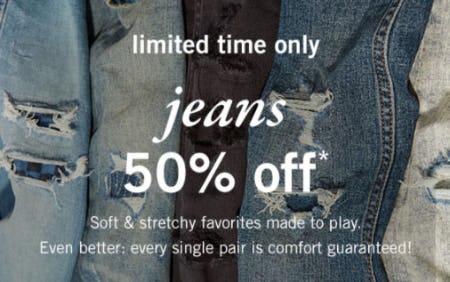 50% Off Jeans at Abercrombie Kids | The 