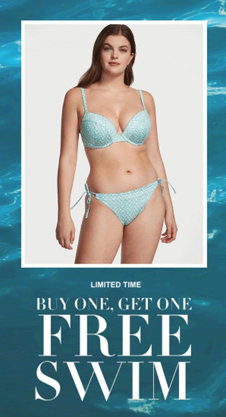 Buy One, Get One Free Swim from Victoria's Secret