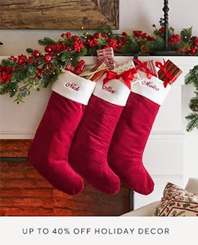 Up to 40% Off Holiday Decor