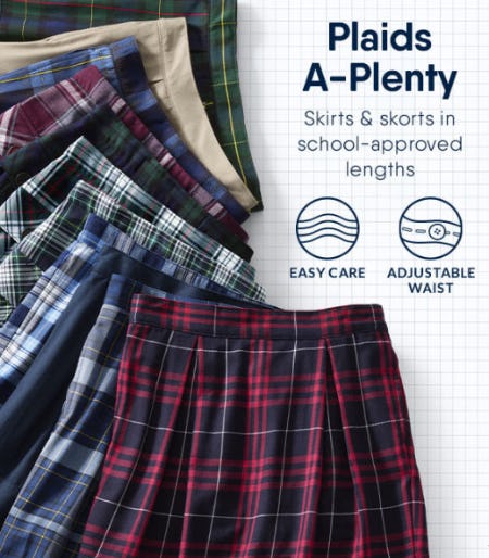 Plaid-A Plenty from Lands' End