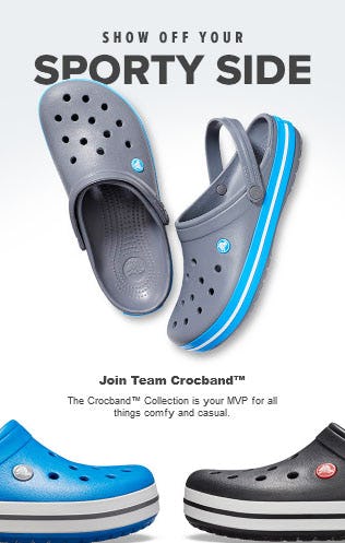 crocs mall sport