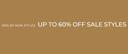 Up to 60% Off Sale Styles